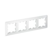 Рамка 4-м AtlasDesign Air лотос/дым. бел. SE ATN221304