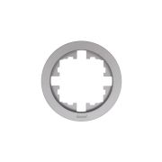 Рамка 1-м OSEN горизонт. круглая сер. матов. LEZARD 744-7400-146