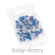 Наконечник штыревой втулочный изол. НШвИ 2.5-12 (уп.50шт) EKF nhvi-2.5-12