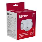 Датчик движения микроволновый MW-702 1200Вт 180град. до 15м IP44 бел. PROxima EKF dd-mw-702