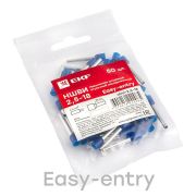 Наконечник штыревой втулочный НШвИ 2.5-18 (уп.50шт) EKF nhvi-2.5-18