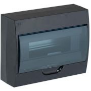 Корпус навесной ЩРН-П-12 Krepta 3 IP41 пластик. черн. IEK MKP12-N-12-41-K02