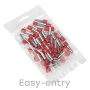 Наконечник штыревой втулочный изол. НШвИ 10.0-18 (уп.50шт) EKF nhvi-10.0-18