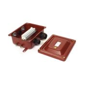 Коробка КЗНС-08 У2 IP54 пластик. ввод ГОФРОМАТИК zeta30315